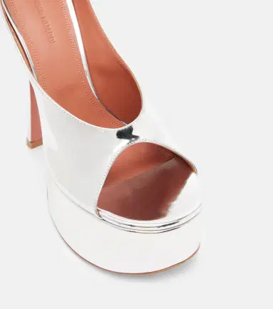 Amina Muaddi Anok 155 patent leather platform pumps | Thumbnail 3 Amina Muaddi Anok 155 patent leather platform pumps | Thumbnail 3