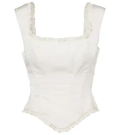 Clio Peppiatt Camelia embellished corset | Thumbnail 1 Clio Peppiatt Camelia embellished corset | Thumbnail 1