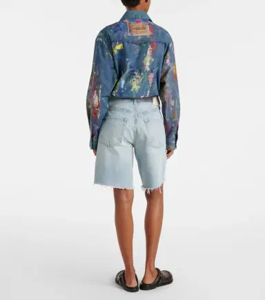 Citizens of Humanity Ayla mid-rise denim shorts | Thumbnail 5 Citizens of Humanity Ayla mid-rise denim shorts | Thumbnail 5