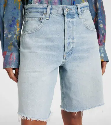 Citizens of Humanity Ayla mid-rise denim shorts | Thumbnail 6 Citizens of Humanity Ayla mid-rise denim shorts | Thumbnail 6