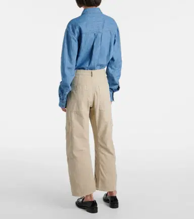 Citizens of Humanity Marcelle mid-rise cotton twill cargo pants | Thumbnail 4 Citizens of Humanity Marcelle mid-rise cotton twill cargo pants | Thumbnail 4