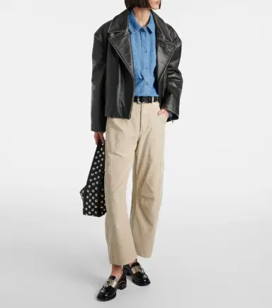 Citizens of Humanity Marcelle mid-rise cotton twill cargo pants | Thumbnail 6 Citizens of Humanity Marcelle mid-rise cotton twill cargo pants | Thumbnail 6