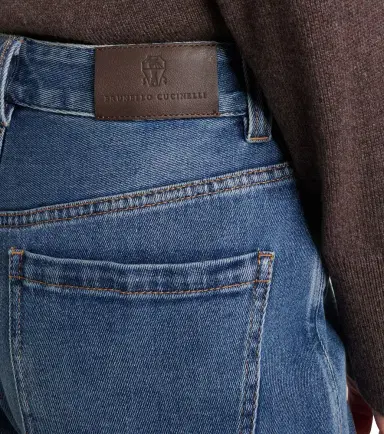 Brunello Cucinelli Low-rise straight jeans | Thumbnail 5 Brunello Cucinelli Low-rise straight jeans | Thumbnail 5