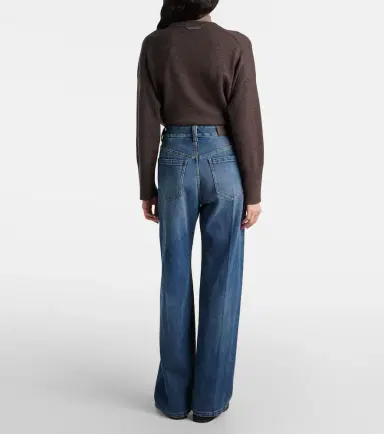 Brunello Cucinelli Low-rise straight jeans | Thumbnail 7 Brunello Cucinelli Low-rise straight jeans | Thumbnail 7