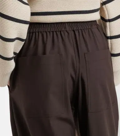 Brunello Cucinelli Wool-blend high-rise wide-leg pants | Thumbnail 2 Brunello Cucinelli Wool-blend high-rise wide-leg pants | Thumbnail 2