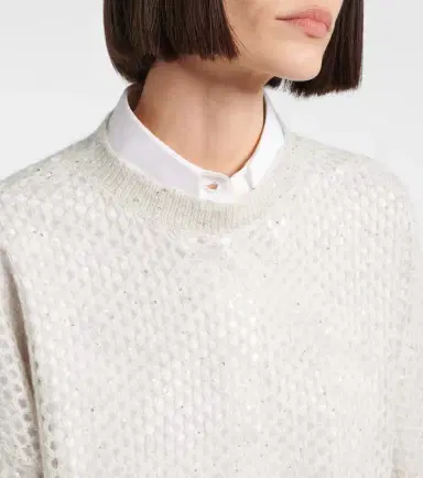 Brunello Cucinelli Ribbed-knit sweater | Thumbnail 2 Brunello Cucinelli Ribbed-knit sweater | Thumbnail 2