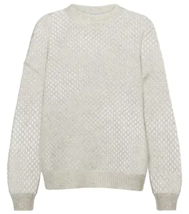Brunello Cucinelli Ribbed-knit sweater | Thumbnail 1 Brunello Cucinelli Ribbed-knit sweater | Thumbnail 1