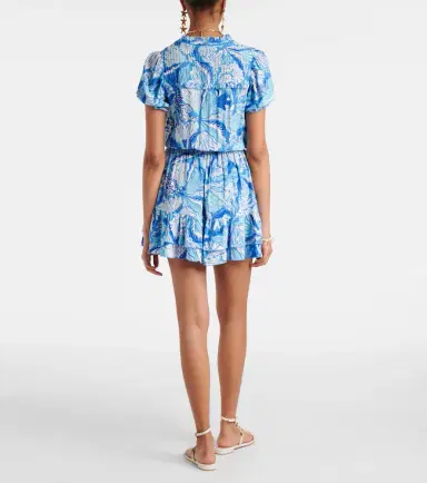 Poupette St Barth Bibi floral minidress | Thumbnail 3 Poupette St Barth Bibi floral minidress | Thumbnail 3