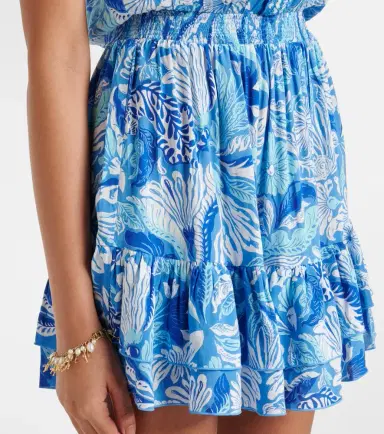 Poupette St Barth Bibi floral minidress | Thumbnail 4 Poupette St Barth Bibi floral minidress | Thumbnail 4