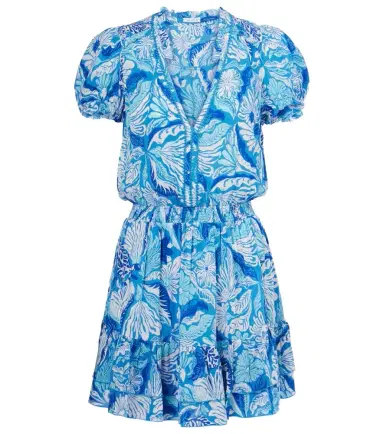 Poupette St Barth Bibi floral minidress | Thumbnail 1 Poupette St Barth Bibi floral minidress | Thumbnail 1