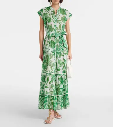 Poupette St Barth Kora printed cotton maxi dress | Thumbnail 6 Poupette St Barth Kora printed cotton maxi dress | Thumbnail 6