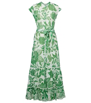 Poupette St Barth Kora printed cotton maxi dress | Thumbnail 1 Poupette St Barth Kora printed cotton maxi dress | Thumbnail 1
