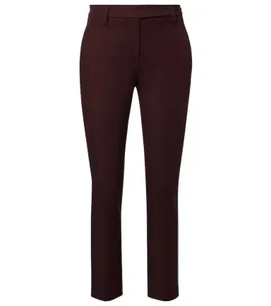 Brunello Cucinelli Monili cropped cotton-blend slim pants | Thumbnail 1 Brunello Cucinelli Monili cropped cotton-blend slim pants | Thumbnail 1