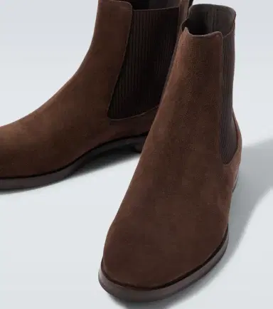 Manolo Blahnik Sempione suede Chelsea boots | Thumbnail 2 Manolo Blahnik Sempione suede Chelsea boots | Thumbnail 2