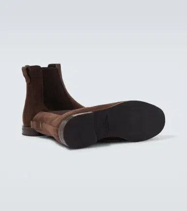 Manolo Blahnik Sempione suede Chelsea boots | Thumbnail 3 Manolo Blahnik Sempione suede Chelsea boots | Thumbnail 3
