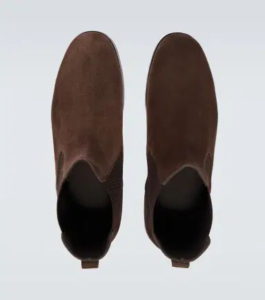 Manolo Blahnik Sempione suede Chelsea boots | Thumbnail 4 Manolo Blahnik Sempione suede Chelsea boots | Thumbnail 4