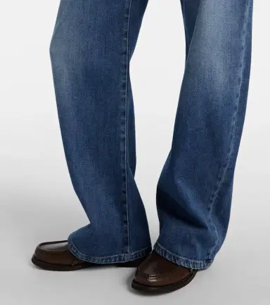 Brunello Cucinelli Mid-rise wide-leg jeans | Thumbnail 2 Brunello Cucinelli Mid-rise wide-leg jeans | Thumbnail 2