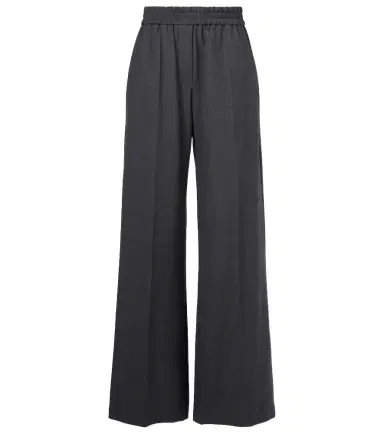 Brunello Cucinelli Wool-blend wide-leg pants | Thumbnail 1 Brunello Cucinelli Wool-blend wide-leg pants | Thumbnail 1