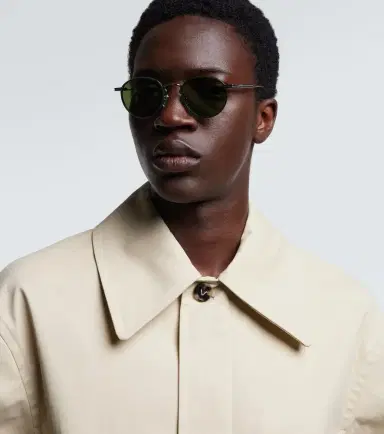 Bottega Veneta Forte Panthos round sunglasses | Thumbnail 4 Bottega Veneta Forte Panthos round sunglasses | Thumbnail 4