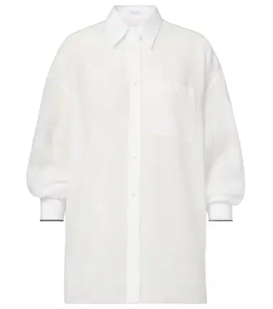 Brunello Cucinelli Cotton poplin shirt | Thumbnail 1 Brunello Cucinelli Cotton poplin shirt | Thumbnail 1