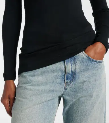 Brunello Cucinelli Monili cotton-blend top | Thumbnail 4 Brunello Cucinelli Monili cotton-blend top | Thumbnail 4