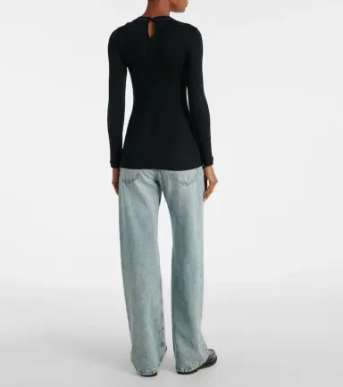 Brunello Cucinelli Monili cotton-blend top | Thumbnail 6 Brunello Cucinelli Monili cotton-blend top | Thumbnail 6