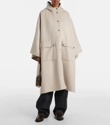 Brunello Cucinelli Hooded cashmere cape | Thumbnail 6 Brunello Cucinelli Hooded cashmere cape | Thumbnail 6