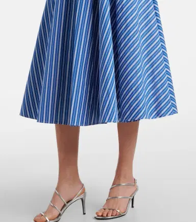 Patou Striped cotton shirt dress | Thumbnail 3 Patou Striped cotton shirt dress | Thumbnail 3