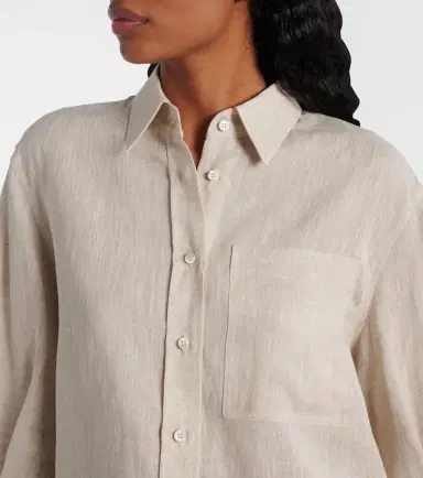 Brunello Cucinelli Monili linen shirt | Thumbnail 4 Brunello Cucinelli Monili linen shirt | Thumbnail 4