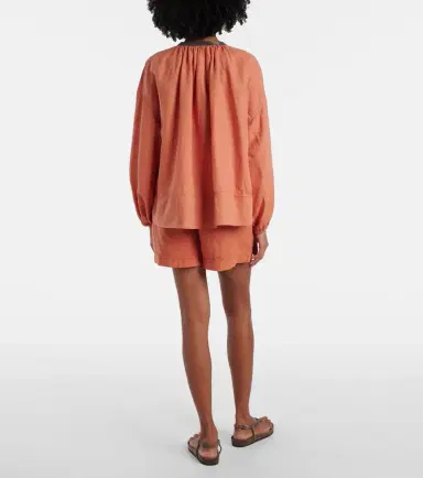 Brunello Cucinelli Monili linen and cotton top | Thumbnail 5 Brunello Cucinelli Monili linen and cotton top | Thumbnail 5