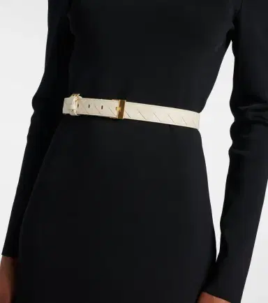 Bottega Veneta Intrecciato leather belt | Thumbnail 3 Bottega Veneta Intrecciato leather belt | Thumbnail 3