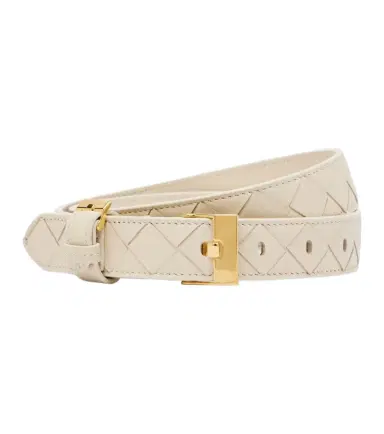 Bottega Veneta Intrecciato leather belt | Thumbnail 1 Bottega Veneta Intrecciato leather belt | Thumbnail 1