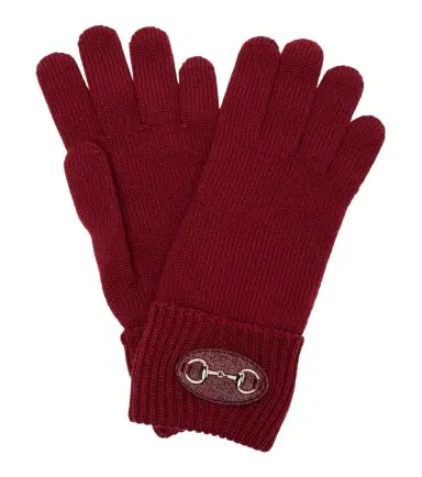 Gucci Horsebit ribbed-knit wool gloves | Thumbnail 1 Gucci Horsebit ribbed-knit wool gloves | Thumbnail 1