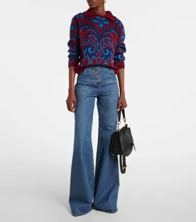 Etro Small leather tote bag | Thumbnail 6 Etro Small leather tote bag | Thumbnail 6