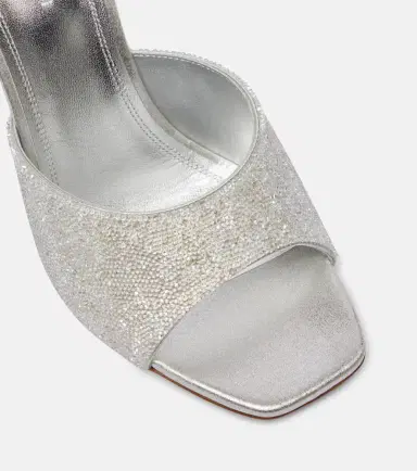 Amina Muaddi Lupita 95 embellished leather mules | Thumbnail 2 Amina Muaddi Lupita 95 embellished leather mules | Thumbnail 2