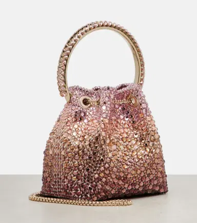 Jimmy Choo Bon Bon Micro embellished bucket bag | Thumbnail 2 Jimmy Choo Bon Bon Micro embellished bucket bag | Thumbnail 2