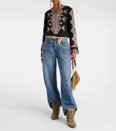 Isabel Marant Bekett leather and suede wedge sneakers | Thumbnail 5 Isabel Marant Bekett leather and suede wedge sneakers | Thumbnail 5