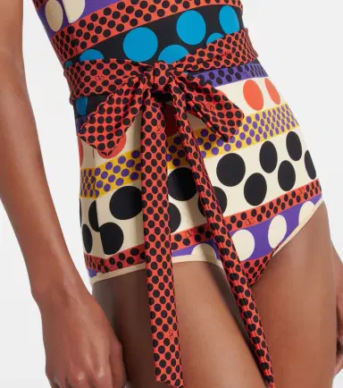 Valentino Escape belted polka-dot swimsuit | Thumbnail 2 Valentino Escape belted polka-dot swimsuit | Thumbnail 2