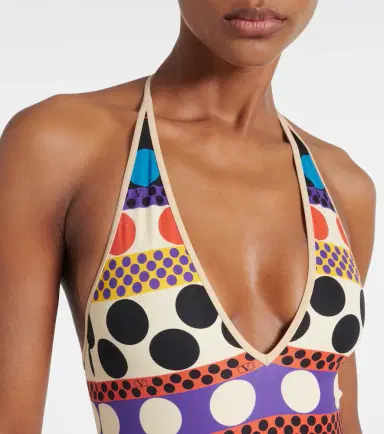 Valentino Escape belted polka-dot swimsuit | Thumbnail 5 Valentino Escape belted polka-dot swimsuit | Thumbnail 5