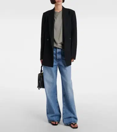 Frame Loose mid-rise wide-leg jeans | Thumbnail 6 Frame Loose mid-rise wide-leg jeans | Thumbnail 6
