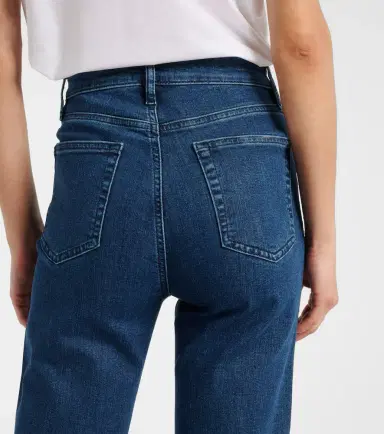 Frame Icon cropped mid-rise straight jeans | Thumbnail 4 Frame Icon cropped mid-rise straight jeans | Thumbnail 4