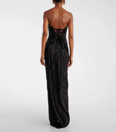 Maria Lucia Hohan Jasleen silk tulle corset gown | Thumbnail 5 Maria Lucia Hohan Jasleen silk tulle corset gown | Thumbnail 5