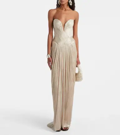 Maria Lucia Hohan Noor silk tulle corset gown | Thumbnail 2 Maria Lucia Hohan Noor silk tulle corset gown | Thumbnail 2