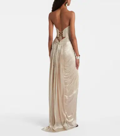Maria Lucia Hohan Noor silk tulle corset gown | Thumbnail 4 Maria Lucia Hohan Noor silk tulle corset gown | Thumbnail 4