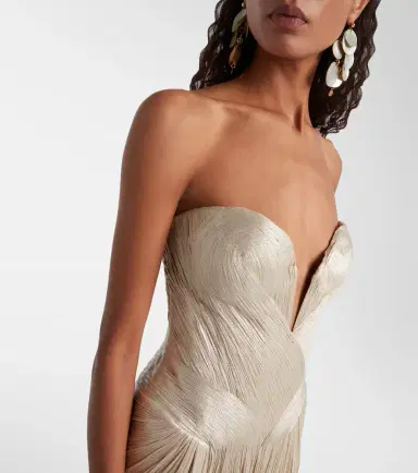 Maria Lucia Hohan Noor silk tulle corset gown | Thumbnail 5 Maria Lucia Hohan Noor silk tulle corset gown | Thumbnail 5