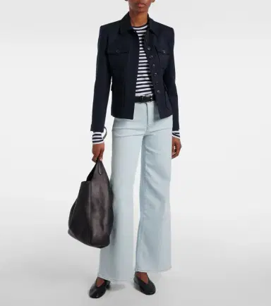 Frame Le Slim Palazzo wide-leg jeans | Thumbnail 4 Frame Le Slim Palazzo wide-leg jeans | Thumbnail 4