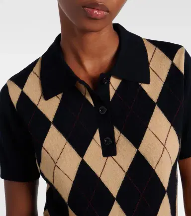 Frame Argyle wool polo shirt | Thumbnail 5 Frame Argyle wool polo shirt | Thumbnail 5