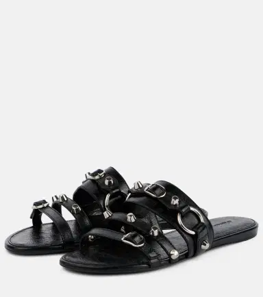 Balenciaga Leather sandals | Thumbnail 2 Balenciaga Leather sandals | Thumbnail 2