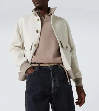 Brunello Cucinelli Cashmere polo sweater | Thumbnail 3 Brunello Cucinelli Cashmere polo sweater | Thumbnail 3