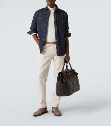 Brunello Cucinelli Denim shirt | Thumbnail 3 Brunello Cucinelli Denim shirt | Thumbnail 3
